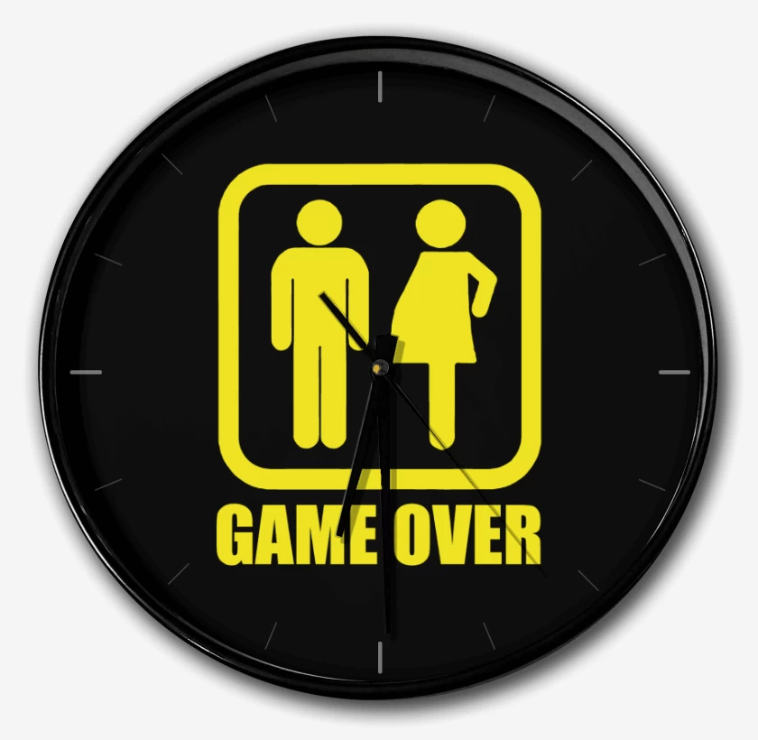 Reloj Game over papa