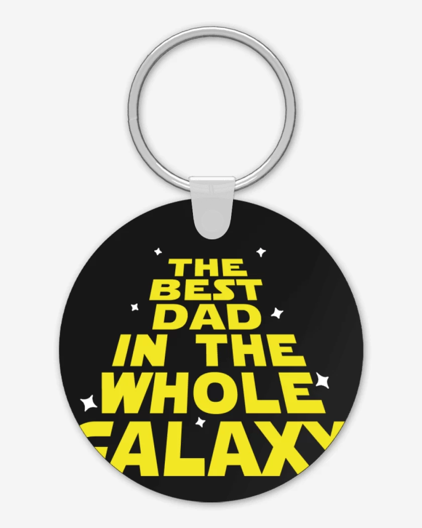 Llavero The best dad in the whole galaxy