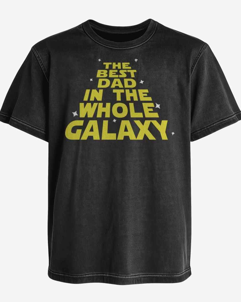 Polera desgastada The best dad in the whole galaxy