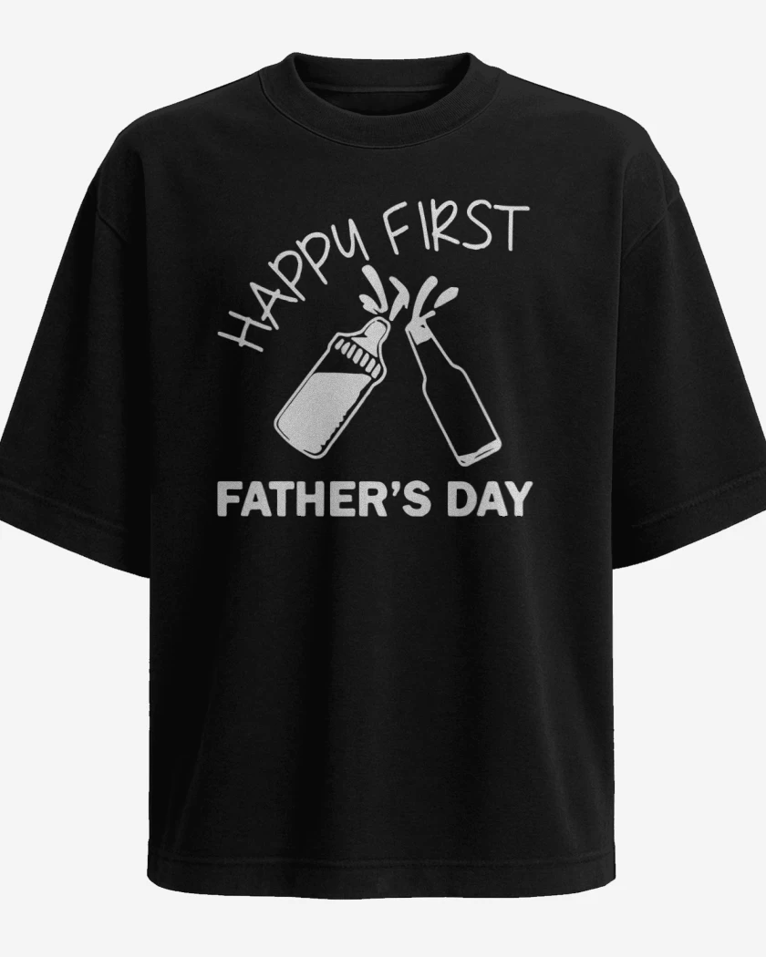 Polera Oversize Happy first fathers day
