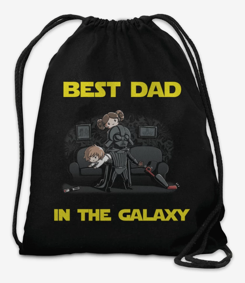 Mochila Best dad in the galaxy hogareño