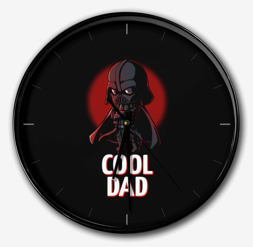 Reloj Negro de Cool dad
