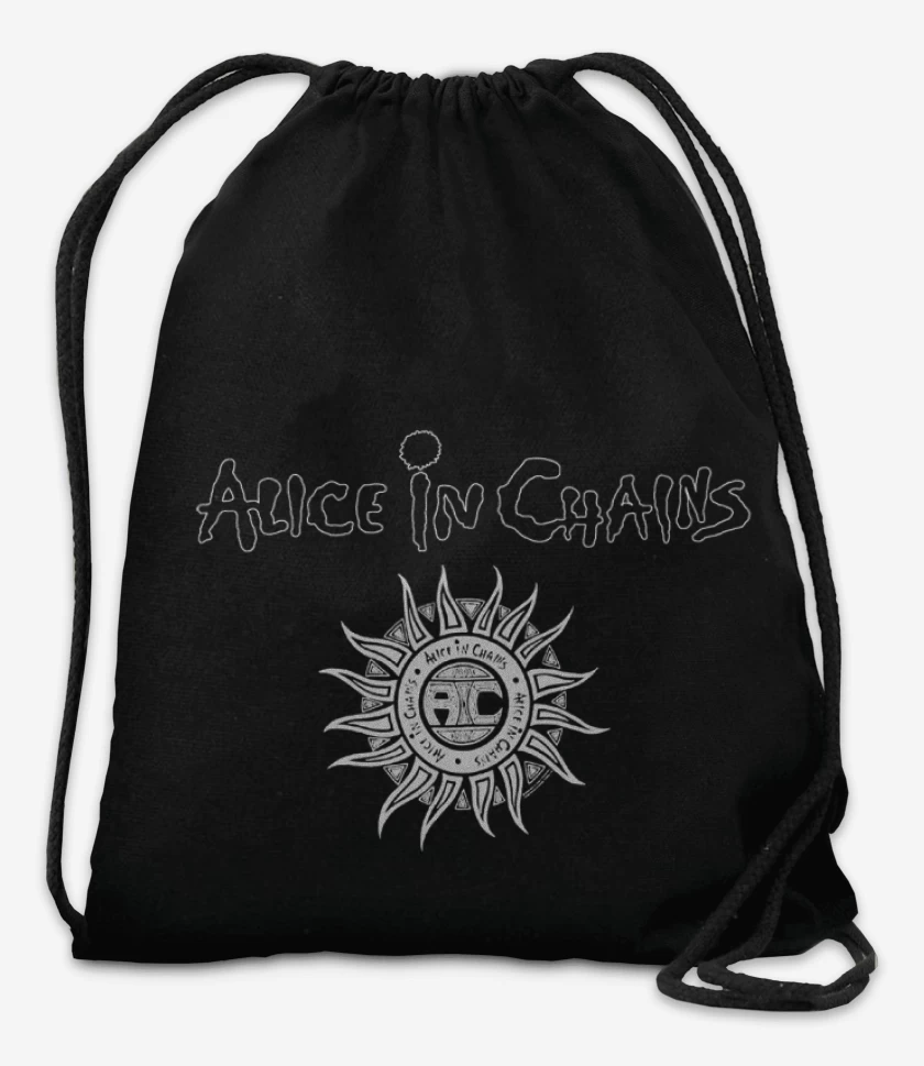 Mochila Negro de Alice in Chains Sol