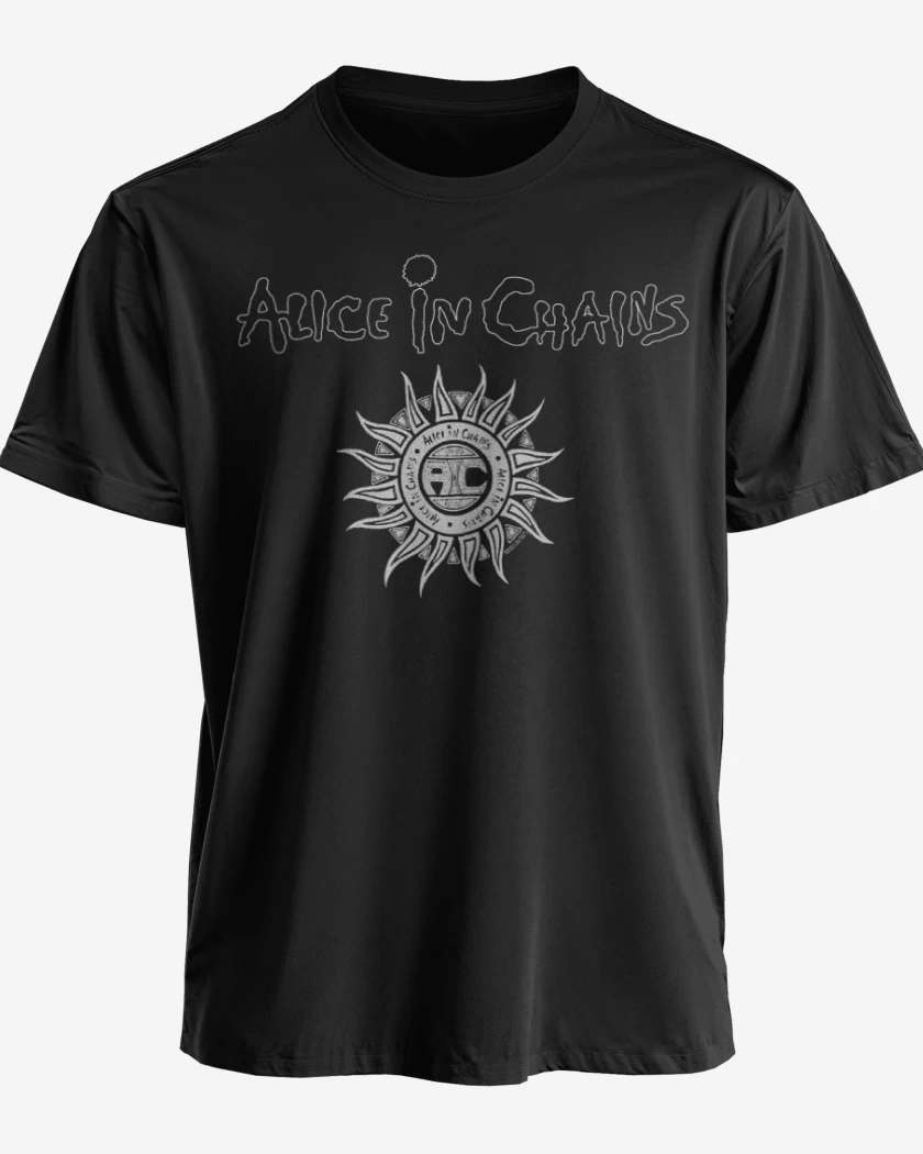 Polera premium Negro de Alice in Chains Sol