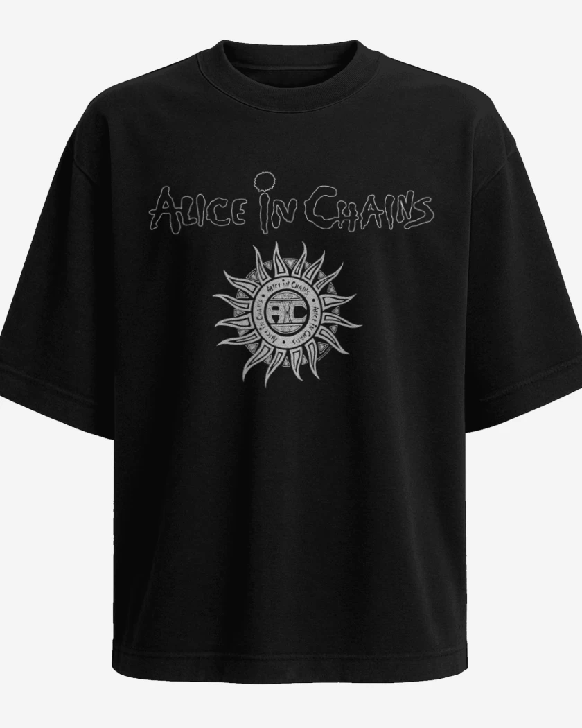 Polera Oversize Alice in Chains Sol