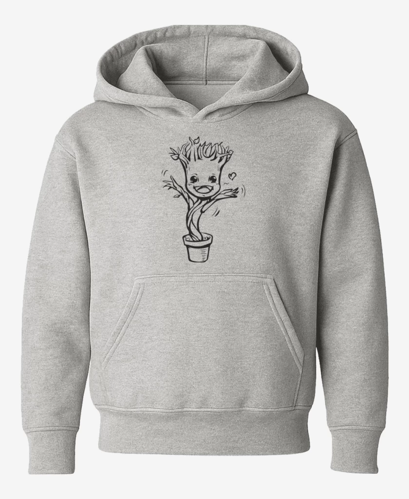 Poleron de niño Gris Melange de Ramita bebe