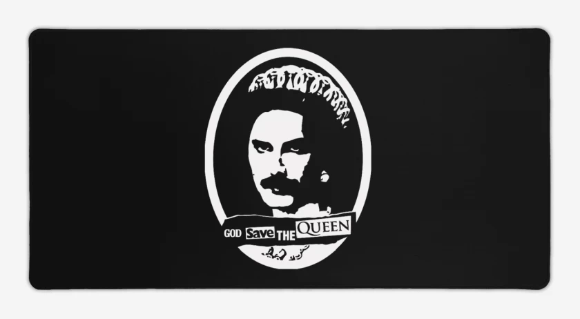 Mouse pad Gamer God save the queen
