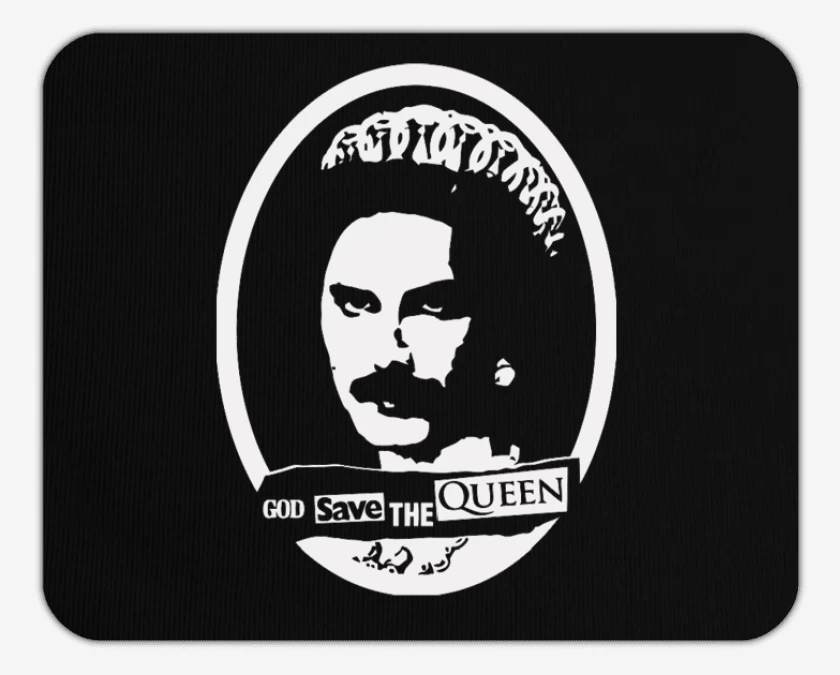 Mousepad God save the queen