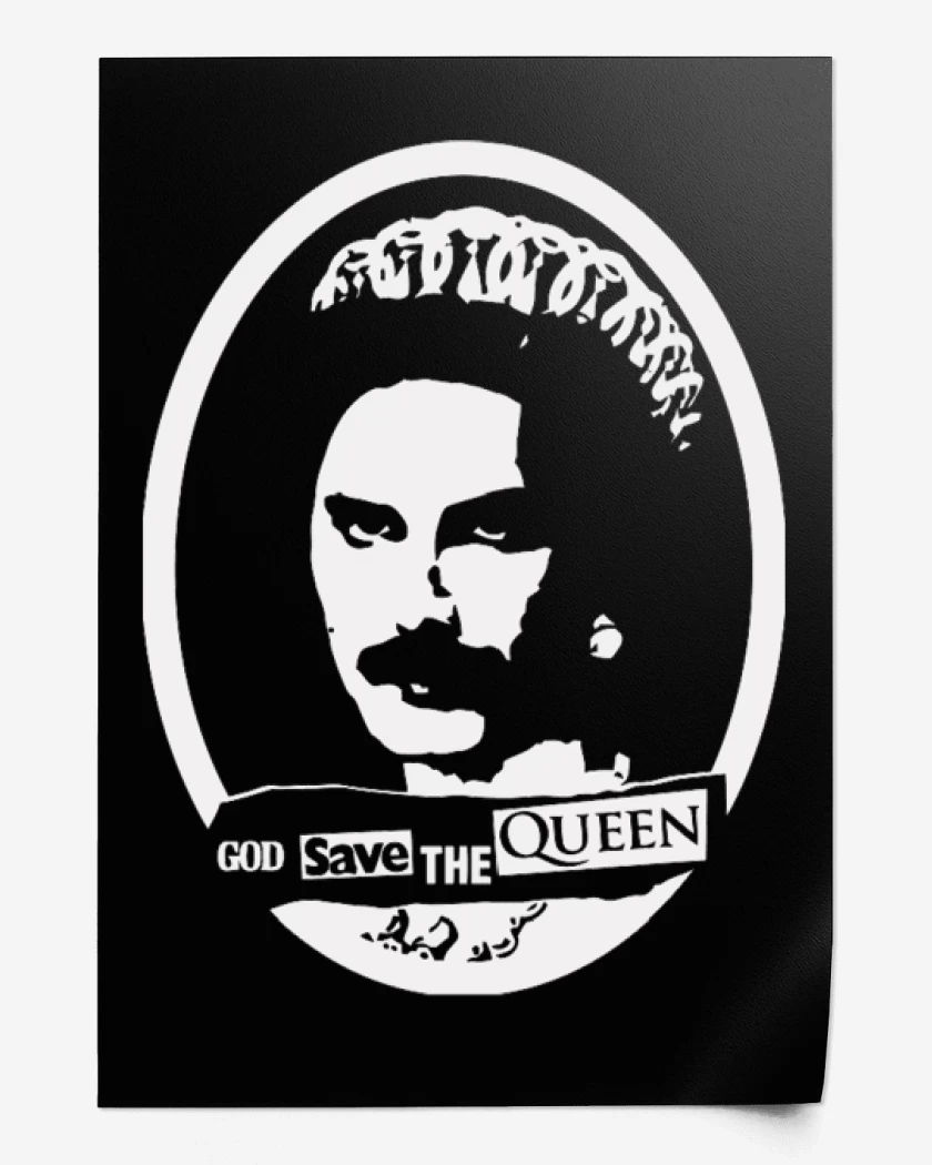 Print God save the queen