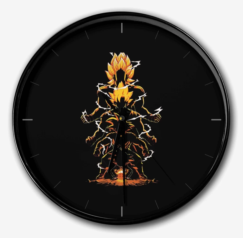 Reloj Negro de Goku evoluciones super saiyan