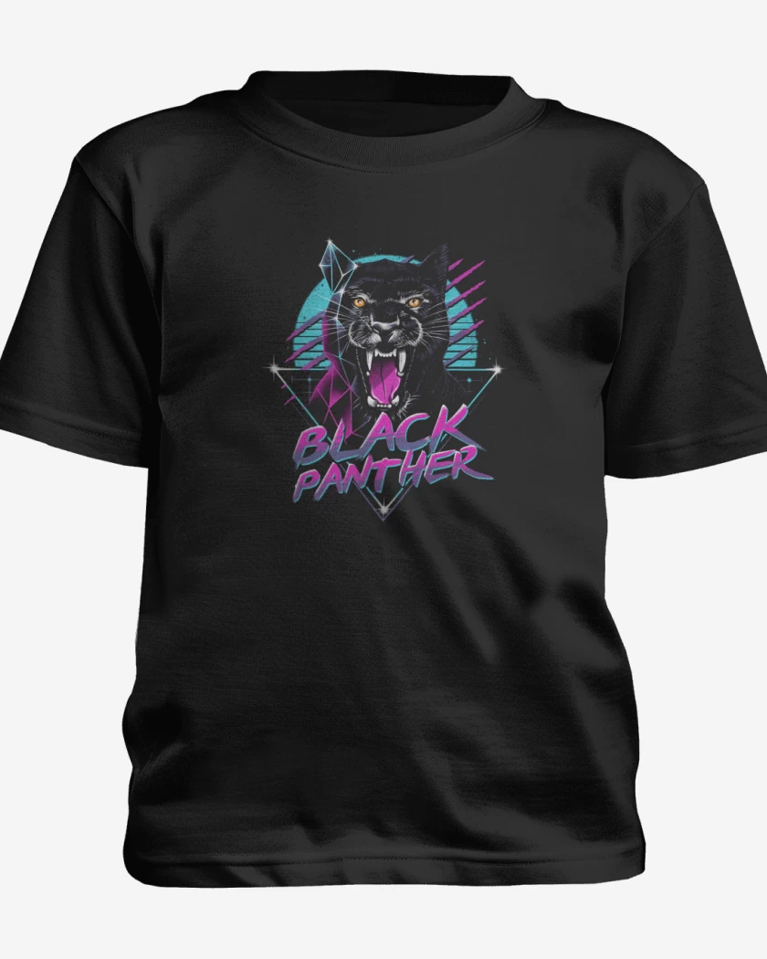 Polera de niño Negro de Pantera
