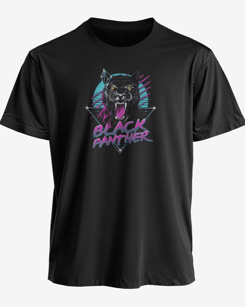 Polera premium Negro de Pantera
