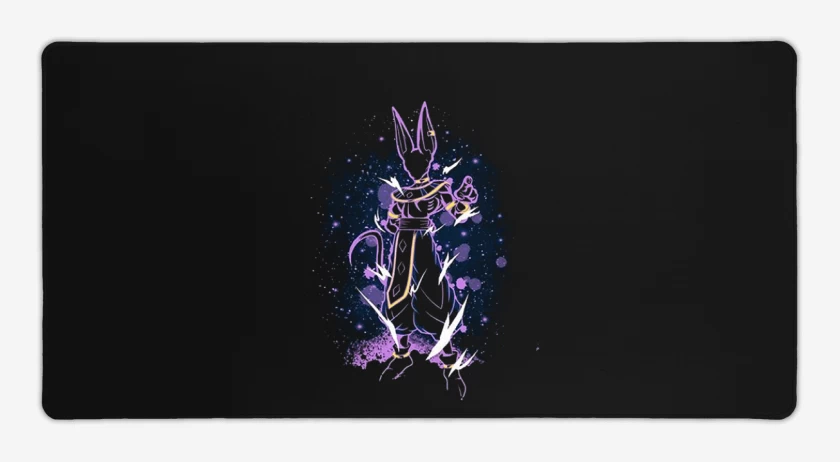 Mouse pad Gamer Negro de Billz dios destruccion