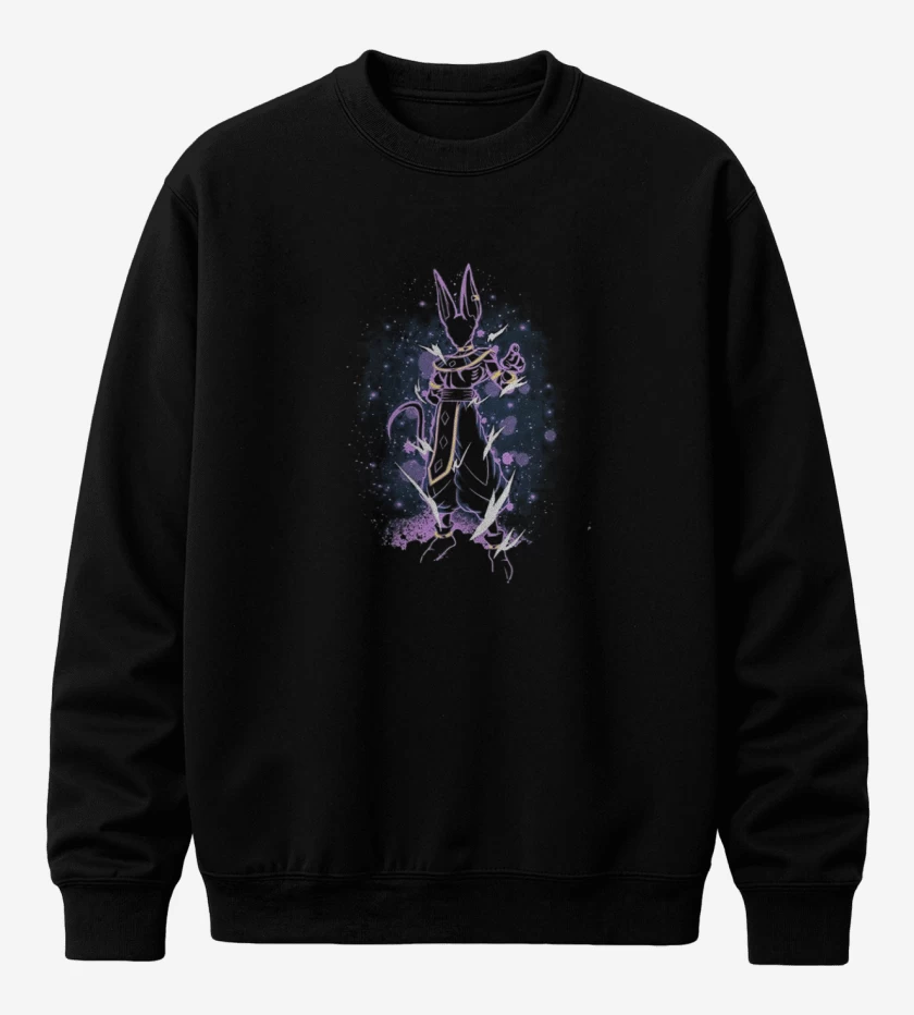 Poleron polo Negro de Billz dios destruccion