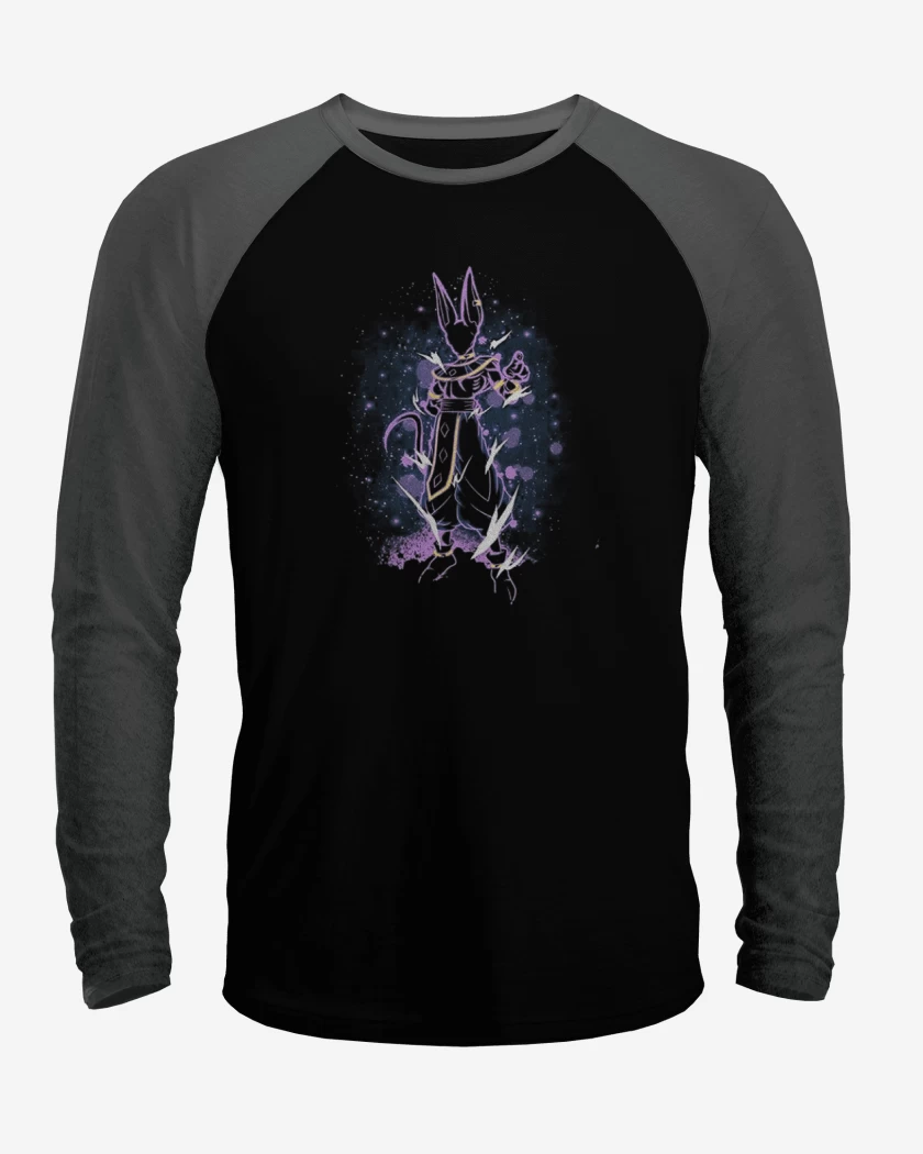 Polera Raglan Billz dios destruccion