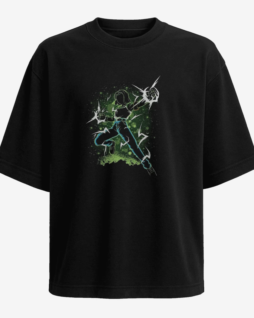 Polera Oversize Androide N°17  full