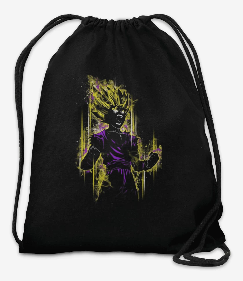 Mochila Negro de gohan nivel 2