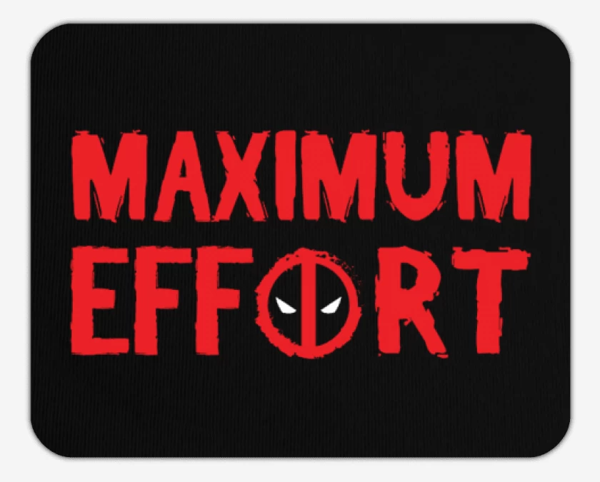 Mousepad maximo esfuerzo