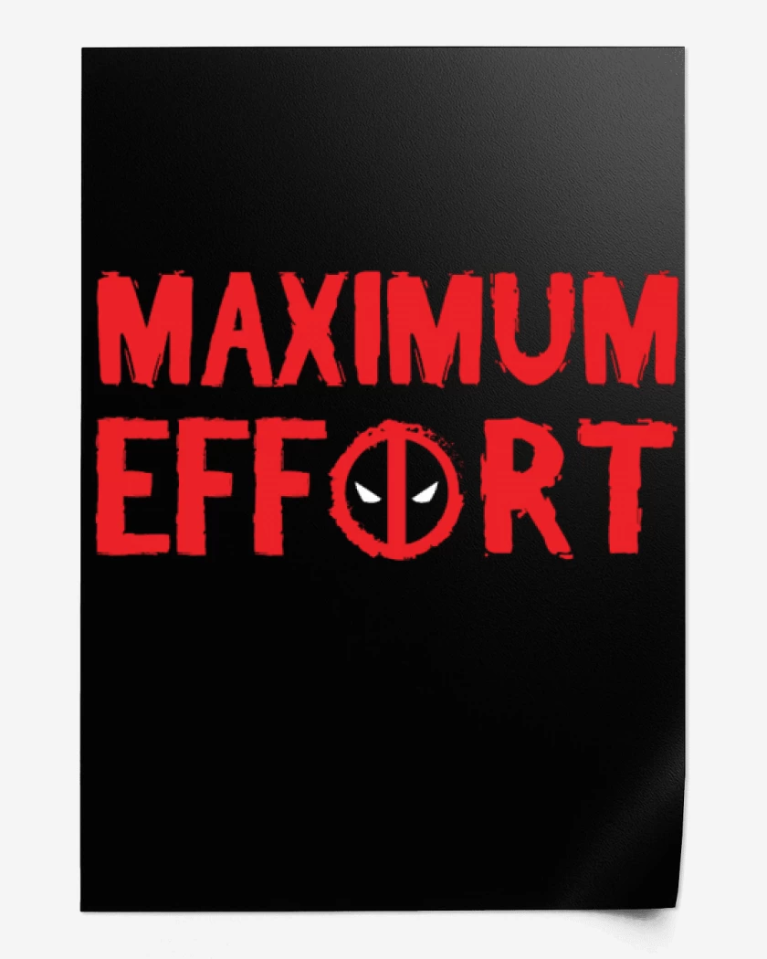Print maximo esfuerzo