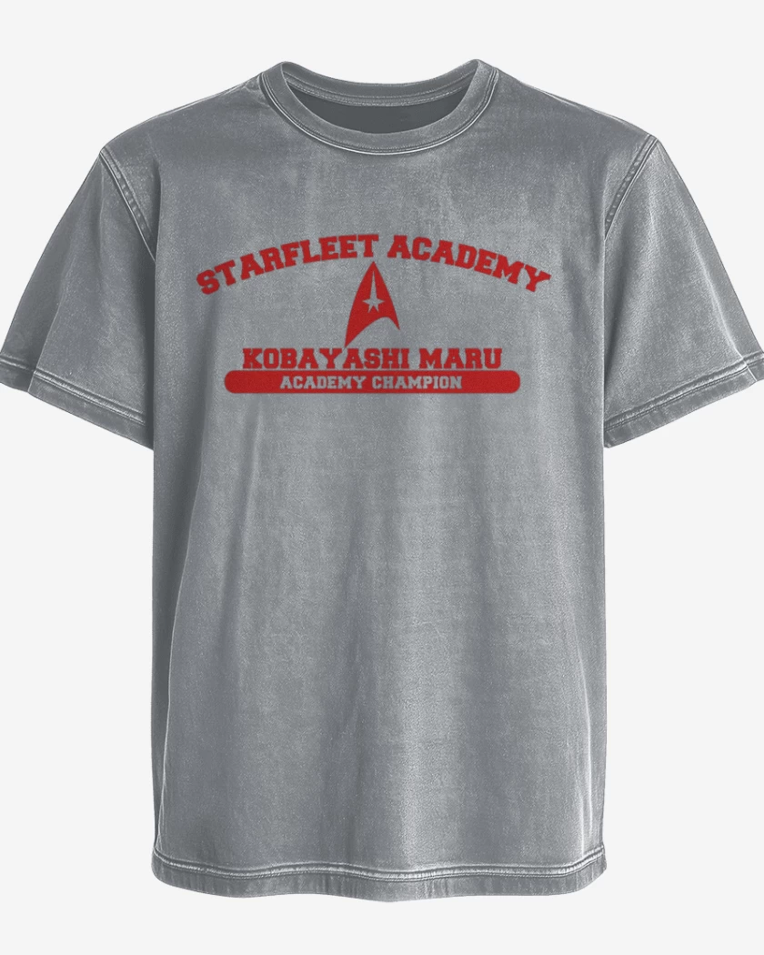 Polera desgastada Gris Melange de Star Trek