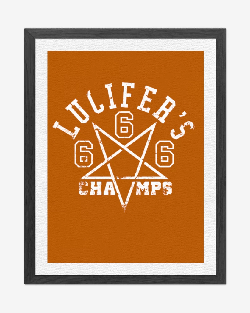 Cuadro decorativo Naranjo de Lucifer Team