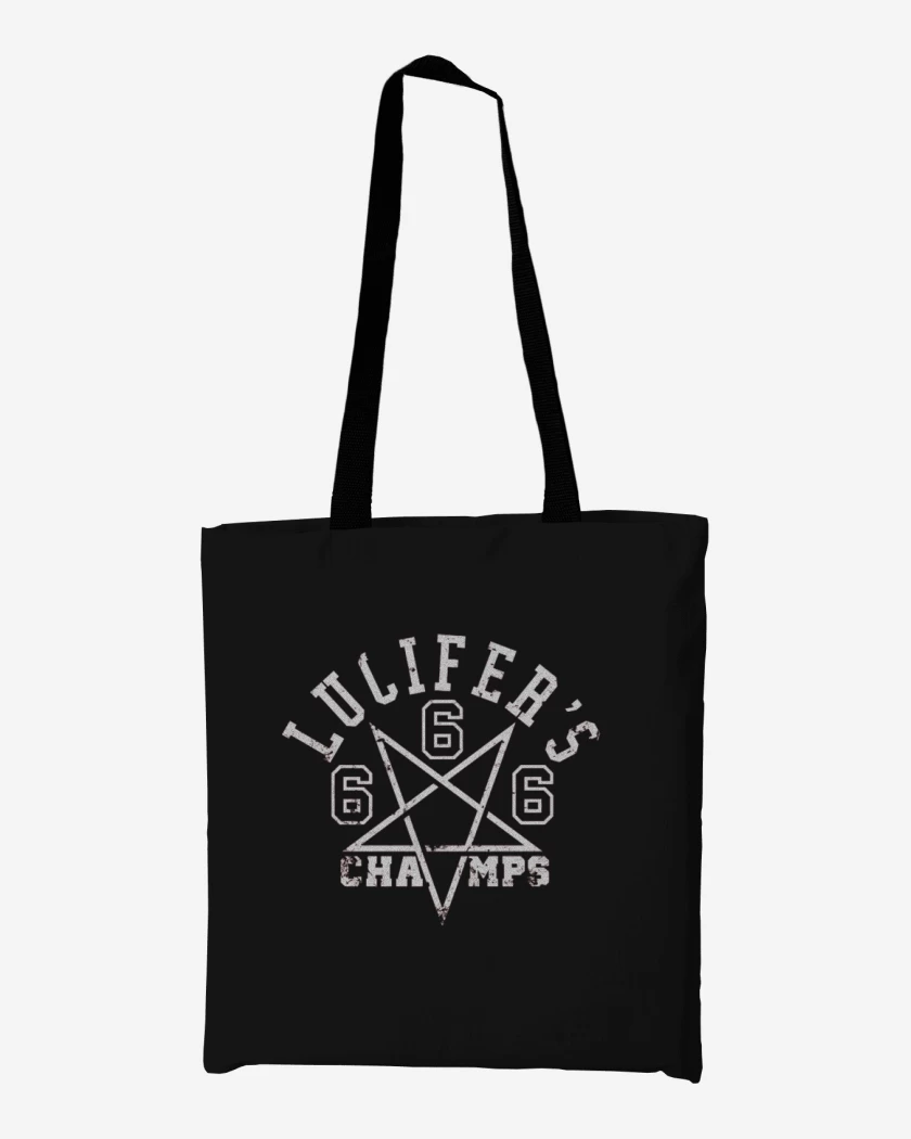 Totebag Negro de Lucifer Team