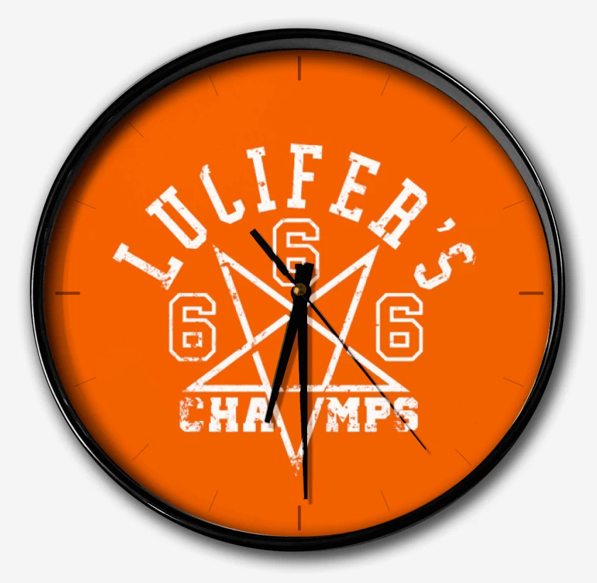 Reloj Naranjo de Lucifer Team