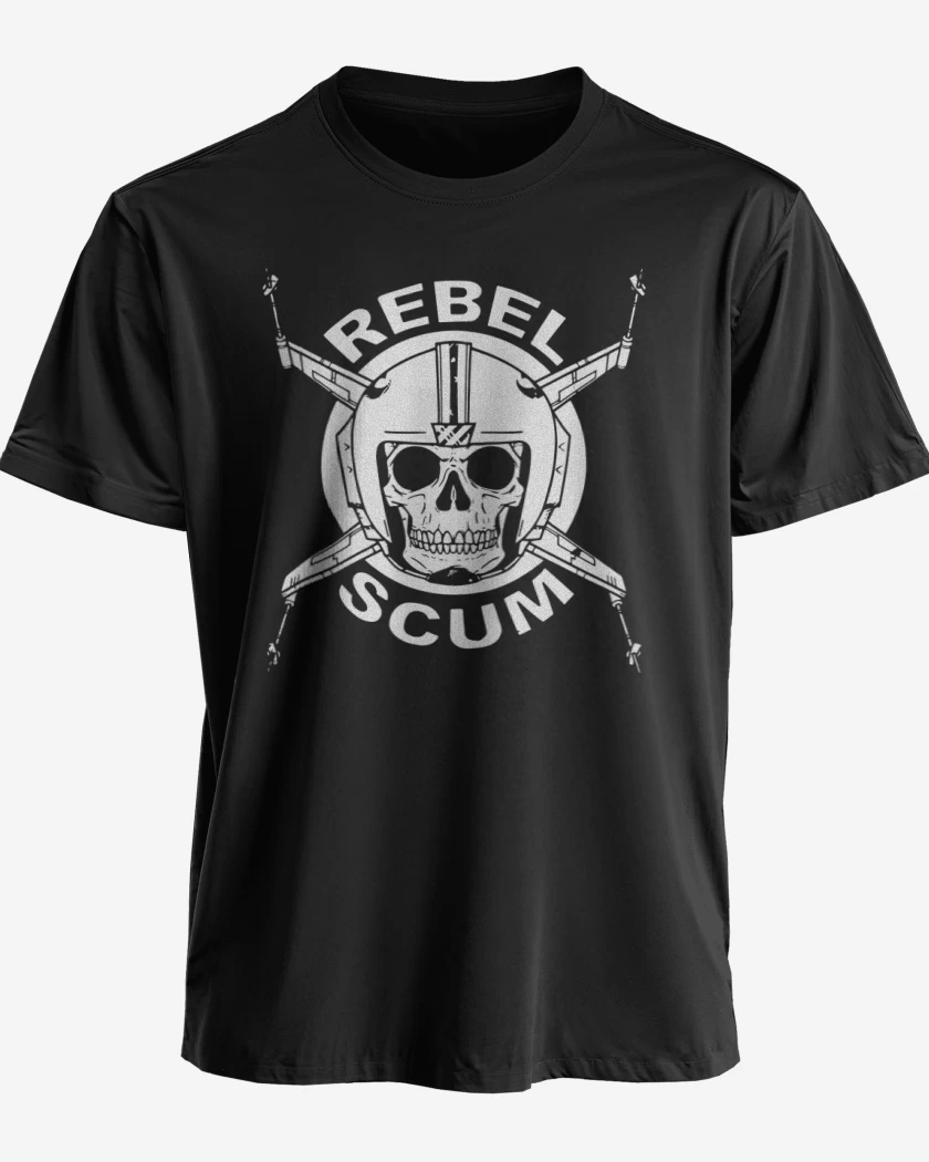 Polera premium Negro de Star Wars - Rebel Scum