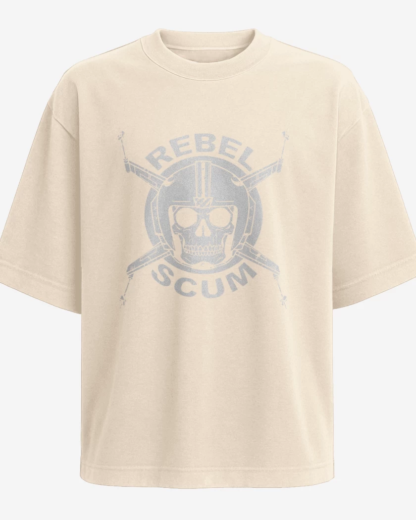 Polera Oversize Beige de Star Wars - Rebel Scum