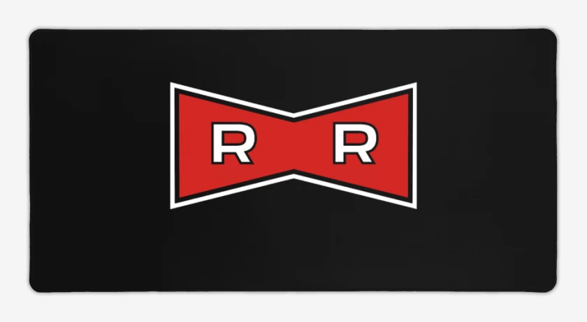 Mouse pad Gamer Negro de Patrulla roja