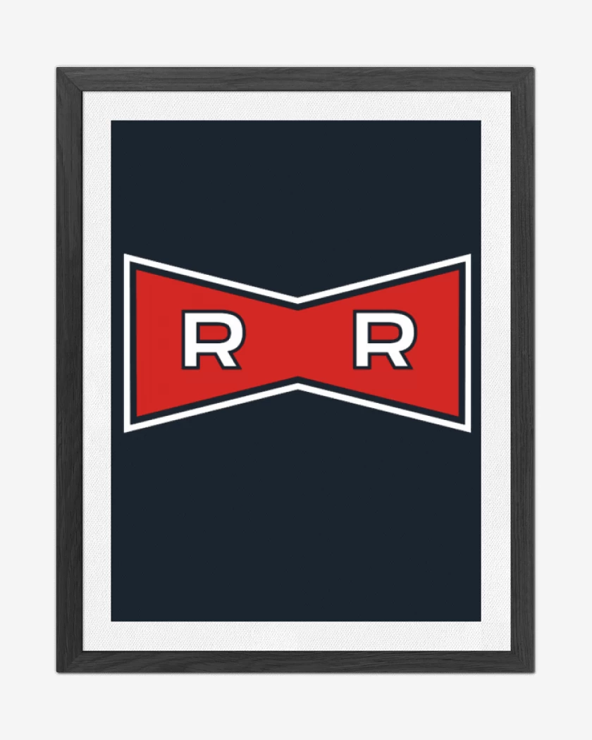 Cuadro decorativo Azul Marino de Patrulla roja