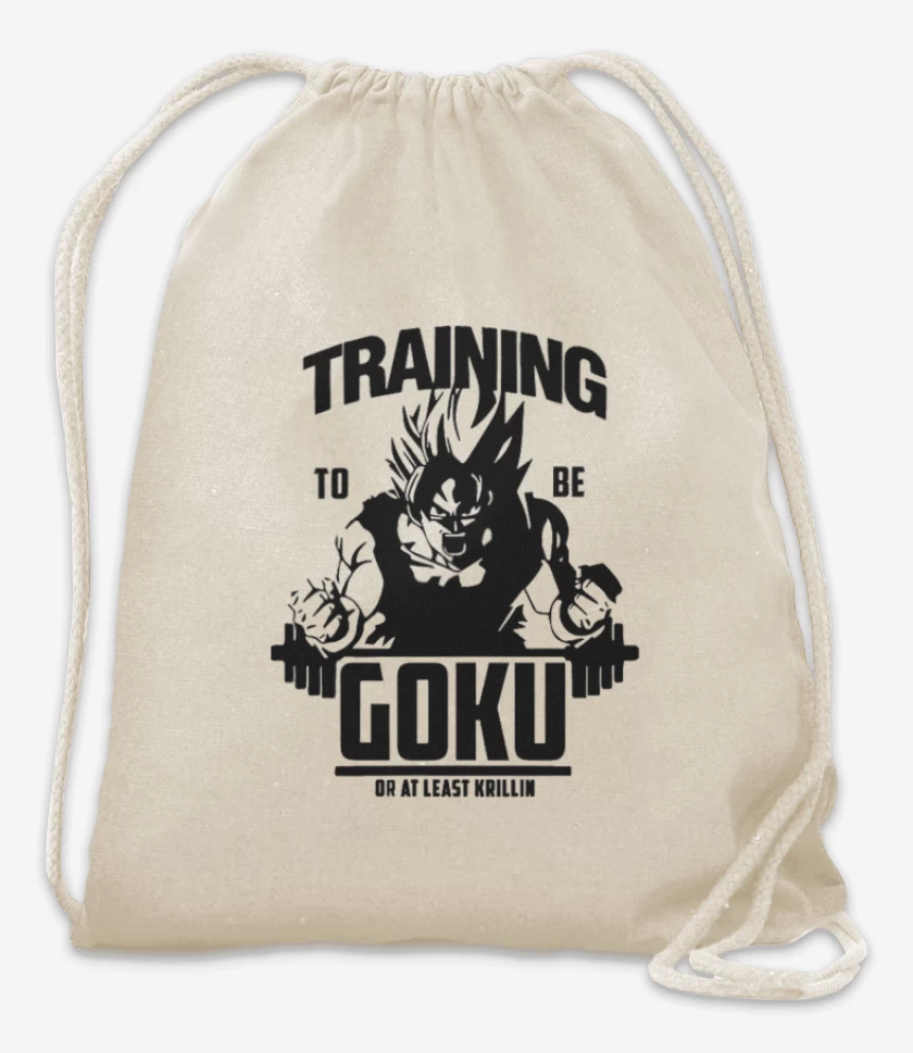 Mochila Blanco de Training to beat goku 2