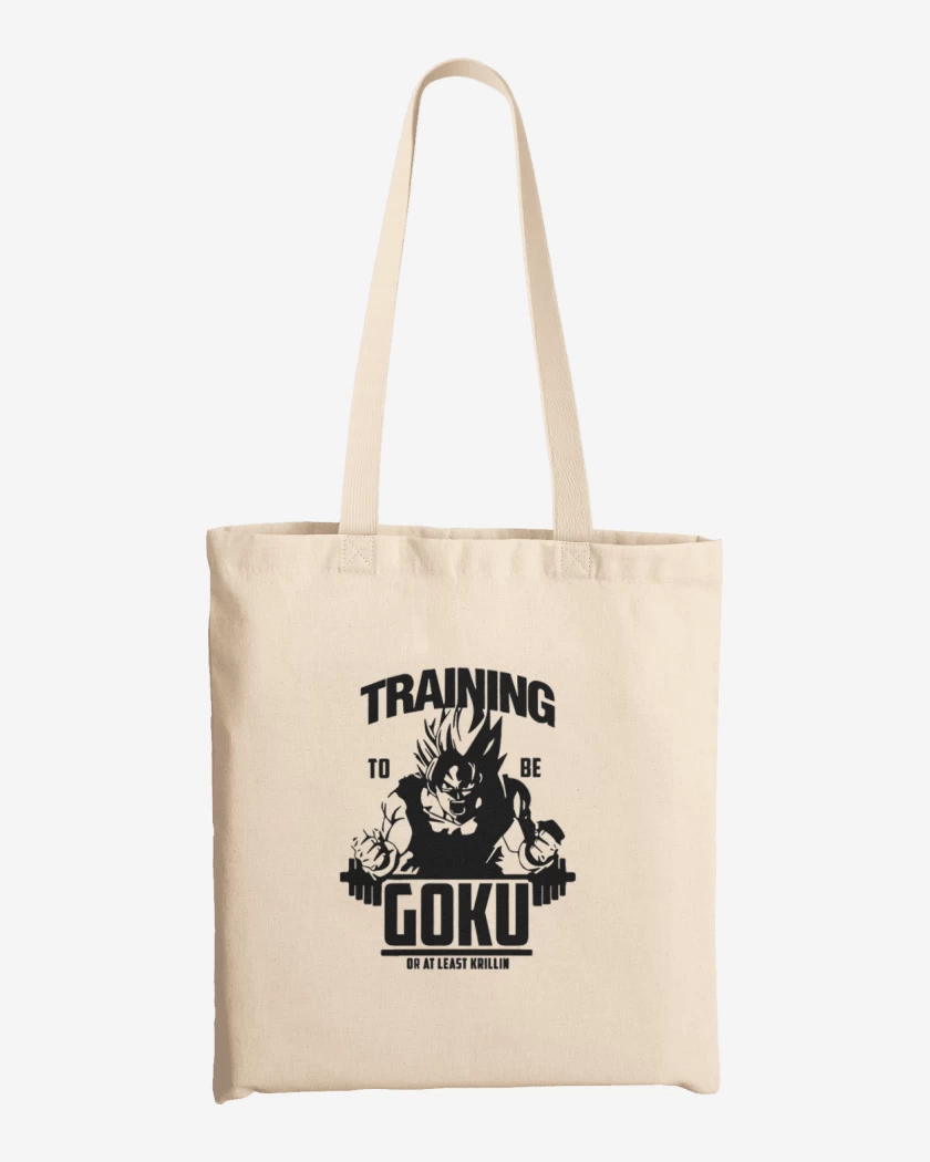 Totebag Training to beat goku 2