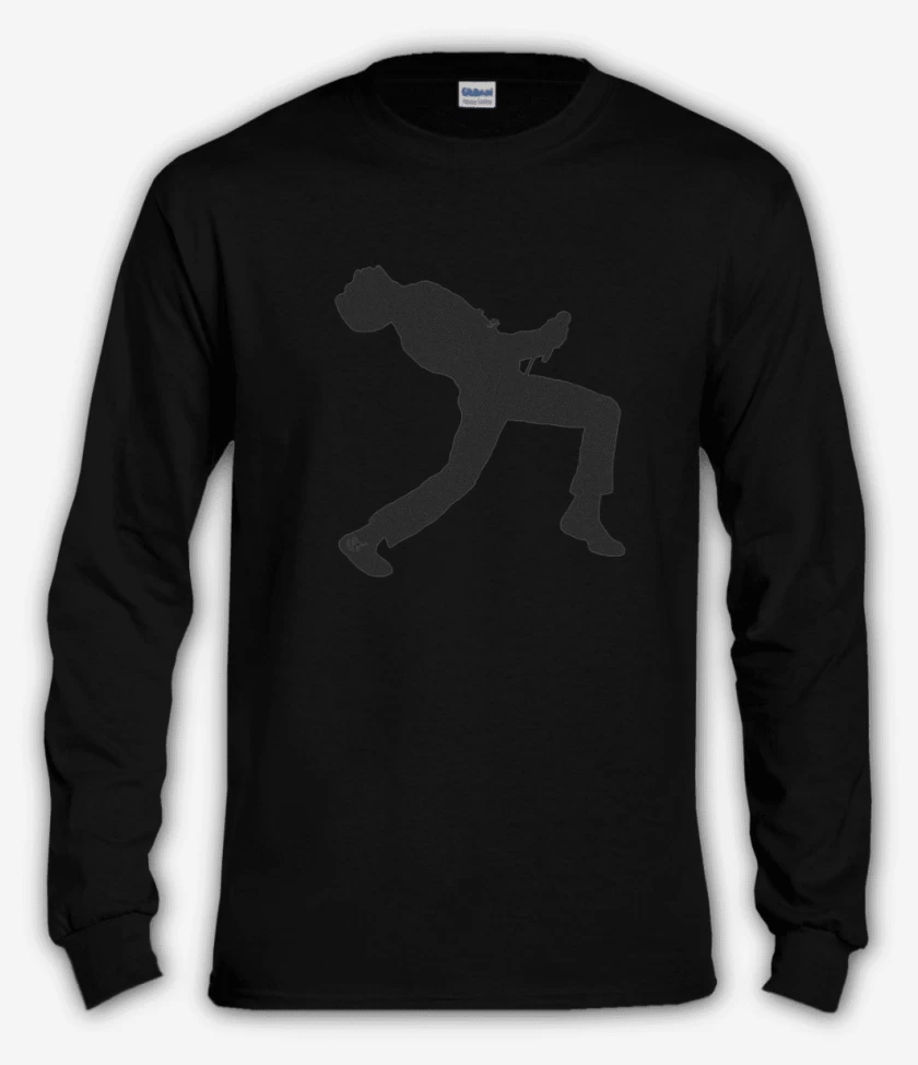 Polera manga larga Negro de Mercury