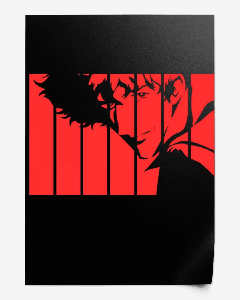 Print Negro de Cowboy bebop 2