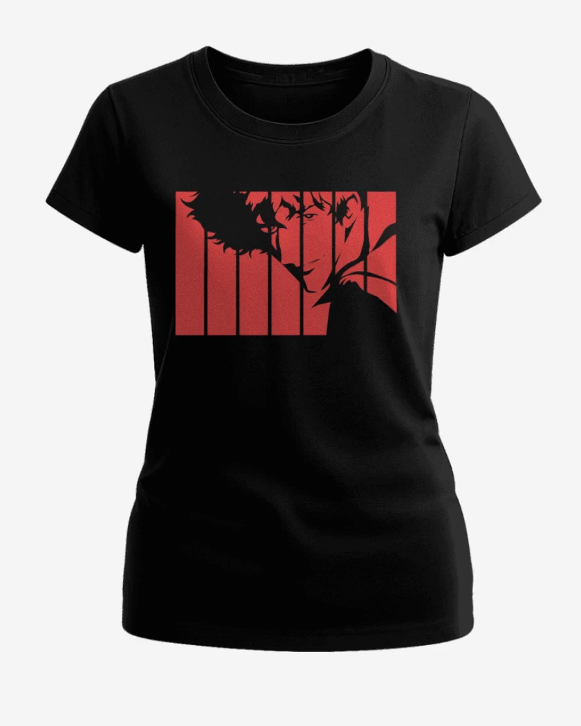 Polera de Mujer Negro de Cowboy bebop 2