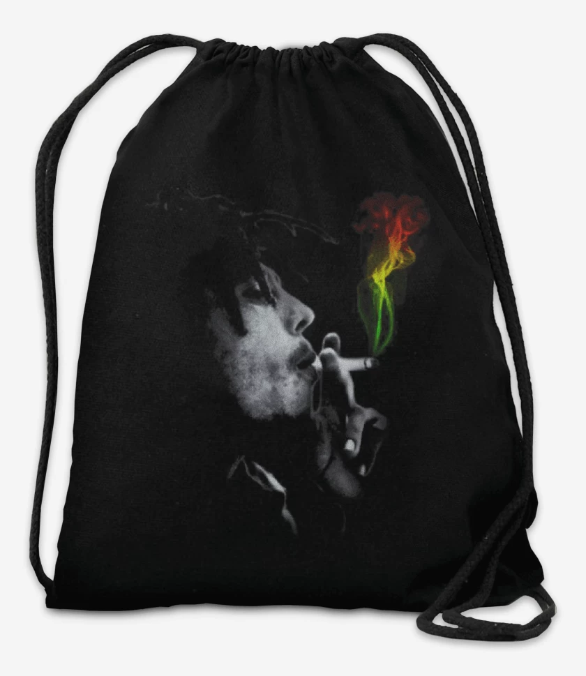 Mochila Negro de Bob Marley