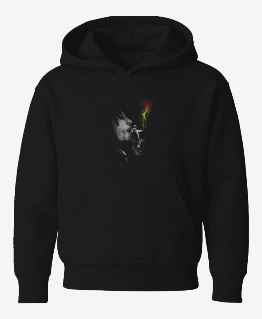 Poleron de niño Negro de Bob Marley