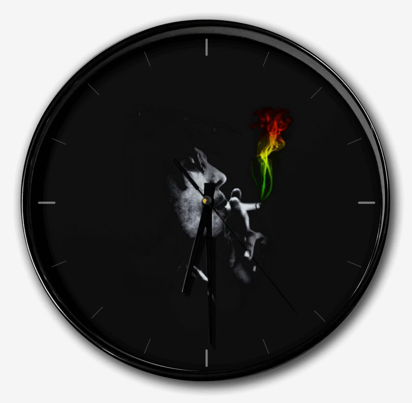 Reloj Negro de Bob Marley