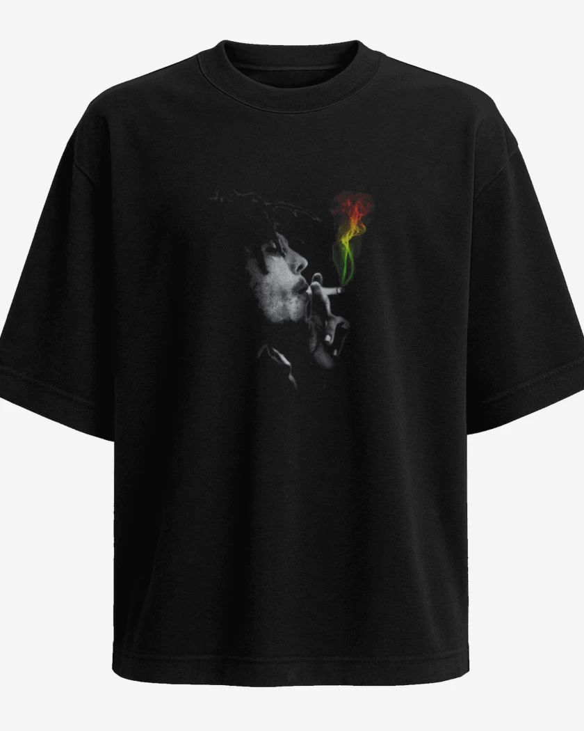 Polera Oversize Bob Marley
