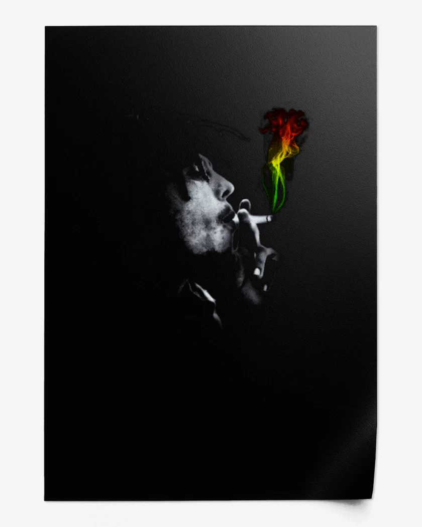 Print Bob Marley