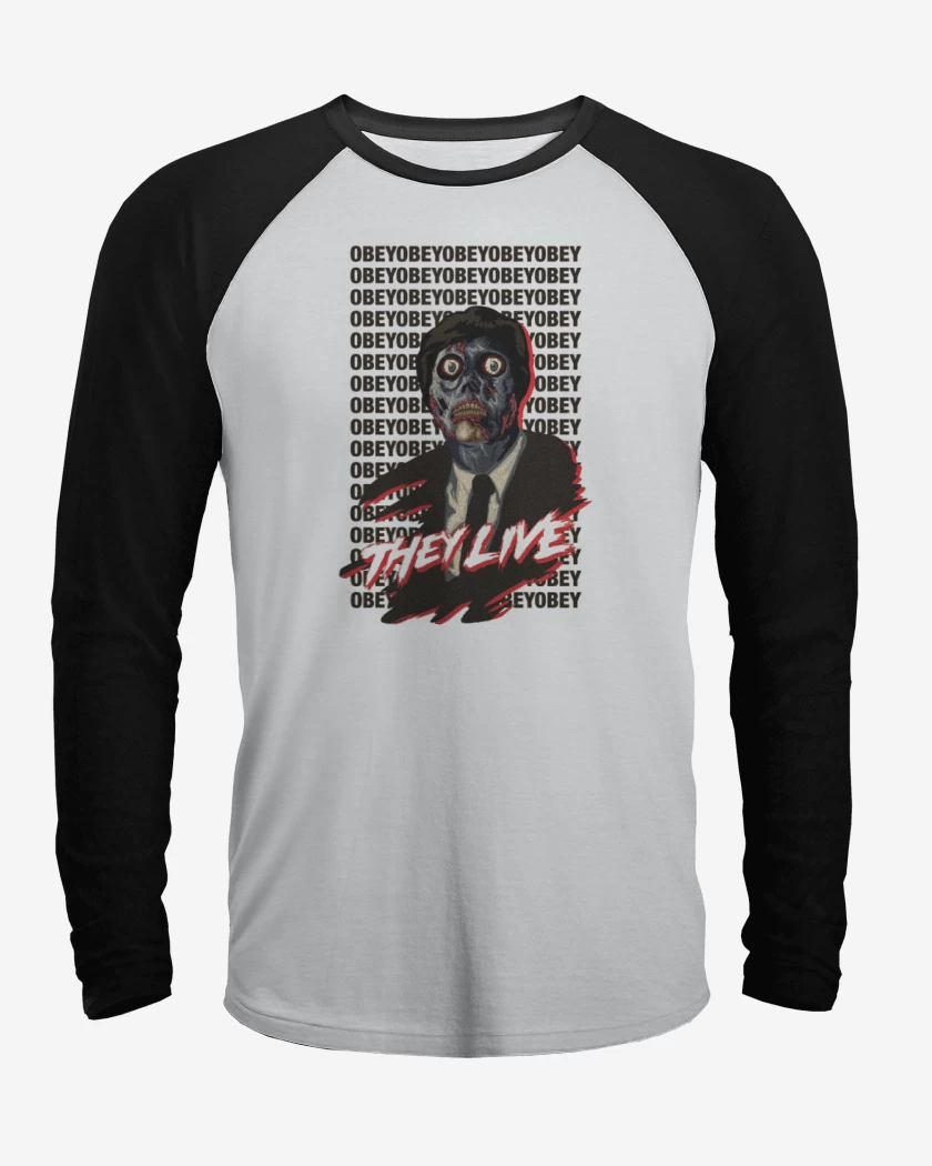 Polera Raglan They live