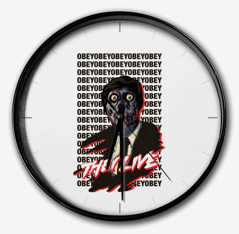 Reloj Blanco de They live