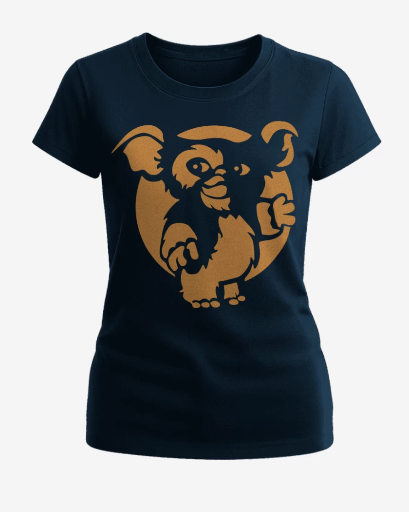 Polera de Mujer Azul Marino de Gremlins Gizmo