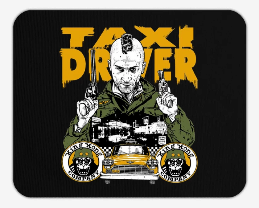 Mousepad Taxi Driver