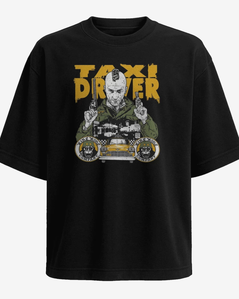 Polera Oversize Negro de Taxi Driver
