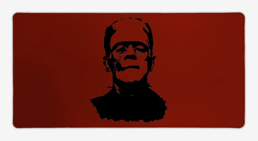 Mouse pad Gamer Rojo de Frankenstein
