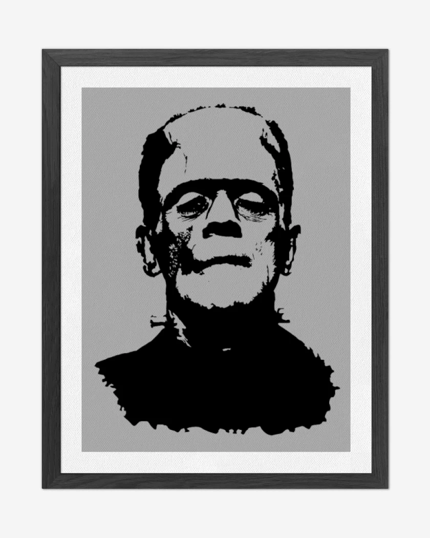 Cuadro decorativo Gris Melange de Frankenstein
