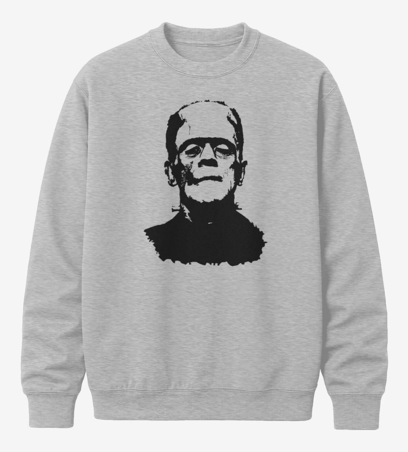 Poleron polo Gris Melange de Frankenstein
