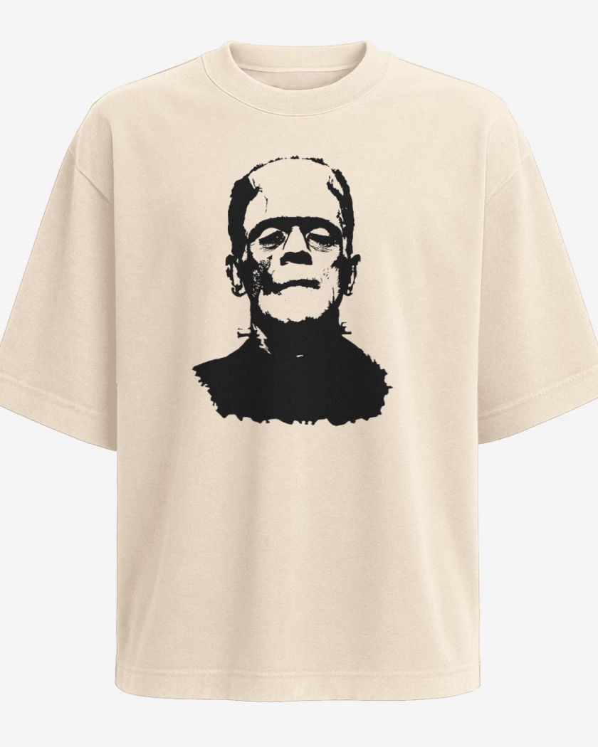 Polera Oversize Beige de Frankenstein